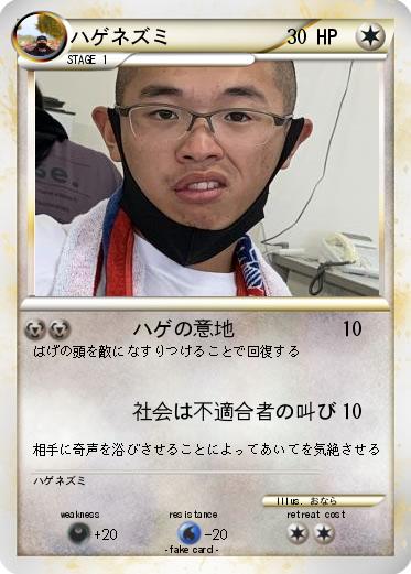 Pokemon ハゲネズミ