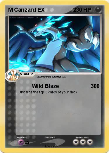 Pokemon M Carizard EX                   2