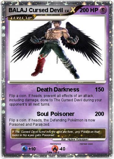 Pokemon BALAJ Cursed Devil