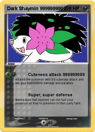 Pokemon Dark Shaymin 9999999999