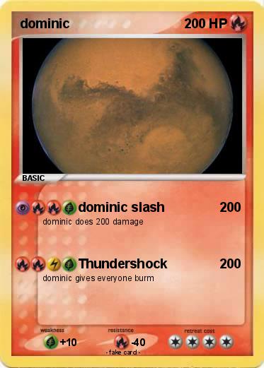 Pokemon dominic