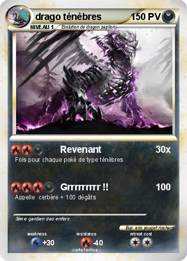 Pokemon drago ténèbres