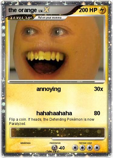 Pokemon the orange