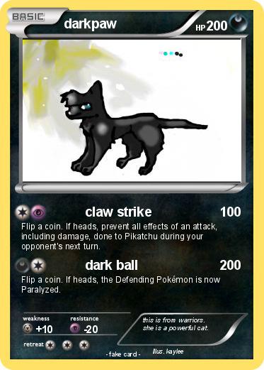 Pokemon darkpaw