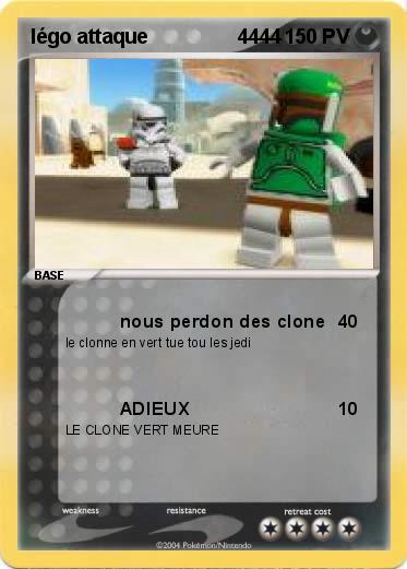 Pokemon légo attaque                4444