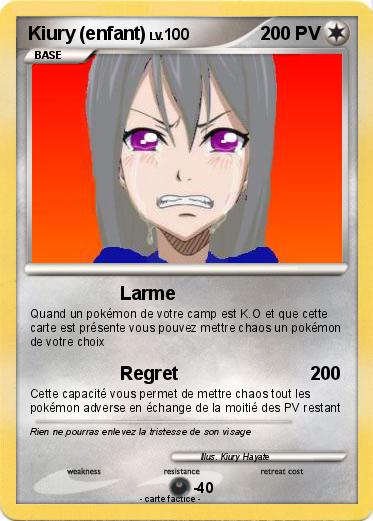 Pokemon Kiury (enfant)