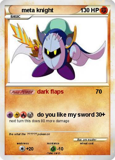 Pokemon meta knight