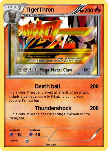 Pokemon TigerThron