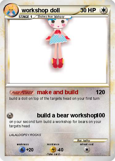 Pokemon workshop doll