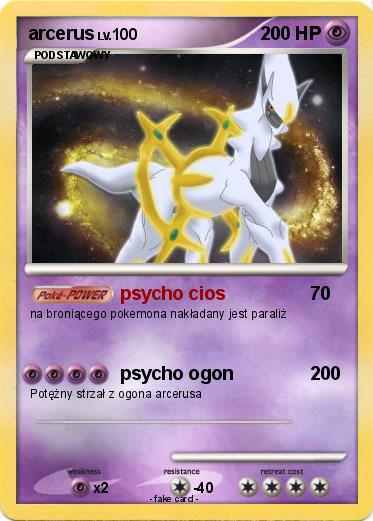 Pokemon arcerus