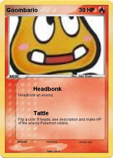 Pokemon Goombario