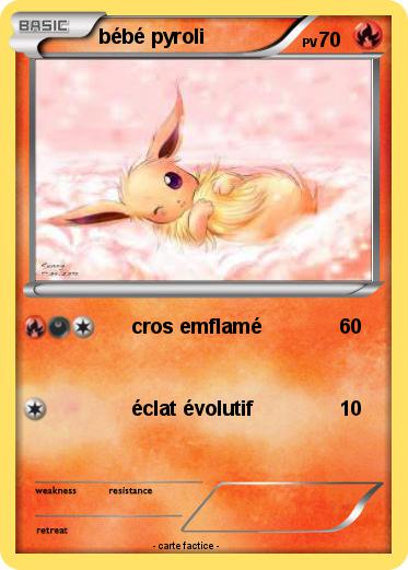 Pokemon bébé pyroli