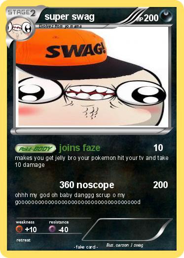 Pokemon super swag