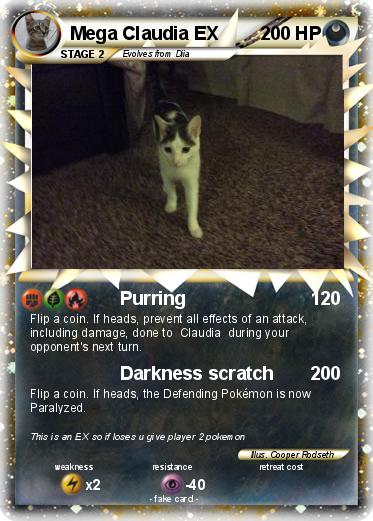 Pokemon Mega Claudia EX