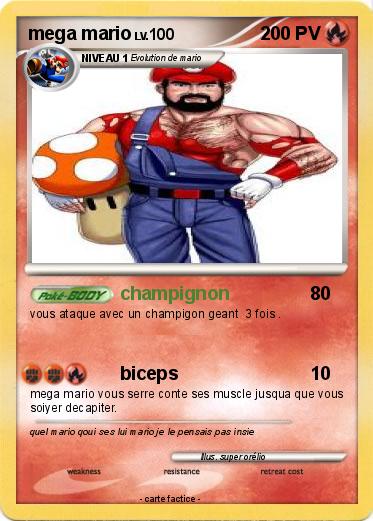 Pokemon mega mario