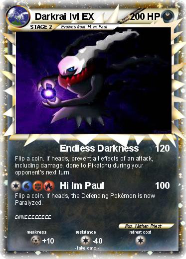 Pokemon Darkrai lvl EX