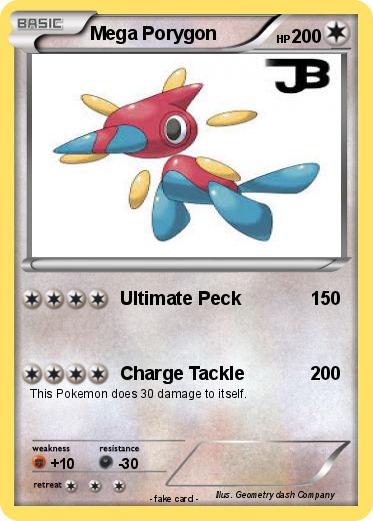 Pokemon Mega Porygon