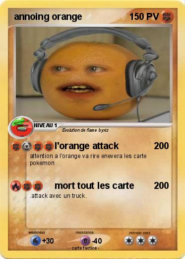 Pokemon annoing orange