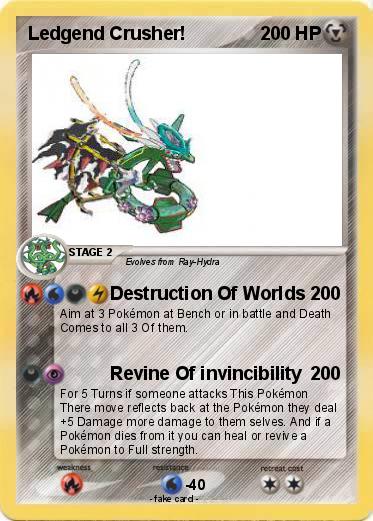 Pokemon Ledgend Crusher!