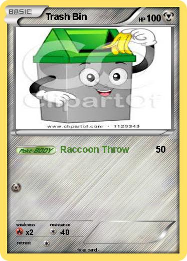 Pokemon Trash Bin