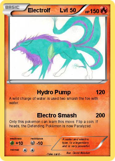 Pokemon Electrolf      Lvl 50