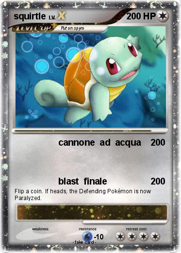Pokemon squirtle