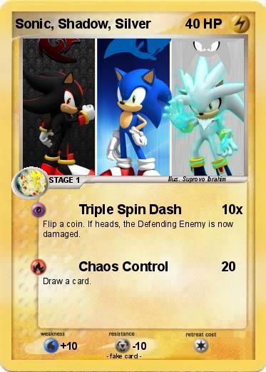 Pokemon Sonic, Shadow, Silver