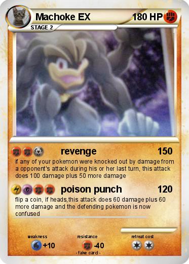 Pokemon Machoke EX