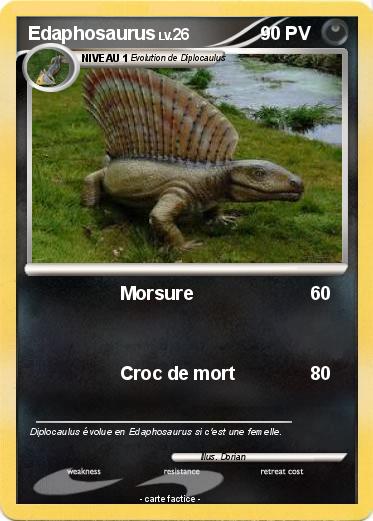 Pokemon Edaphosaurus