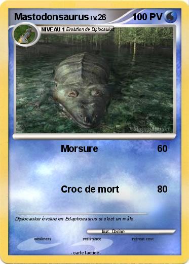 Pokemon Mastodonsaurus