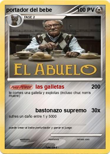 Pokemon portador del bebe
