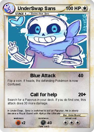 Pokemon UnderSwap Sans