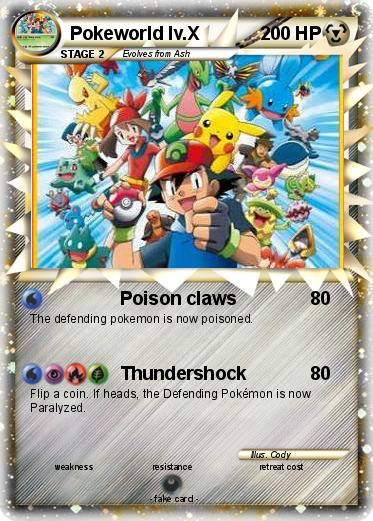 Pokemon Pokeworld lv.X