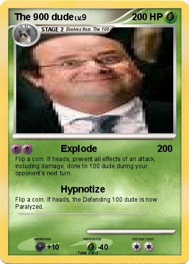 Pokemon The 900 dude