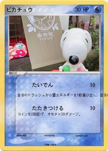 Pokemon ピカチュウ