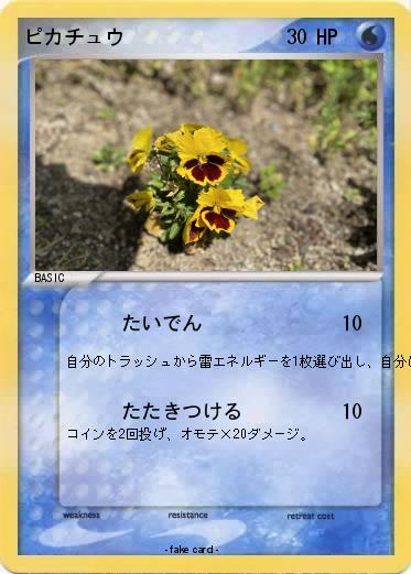 Pokemon ピカチュウ