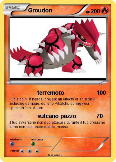 Pokemon Groudon