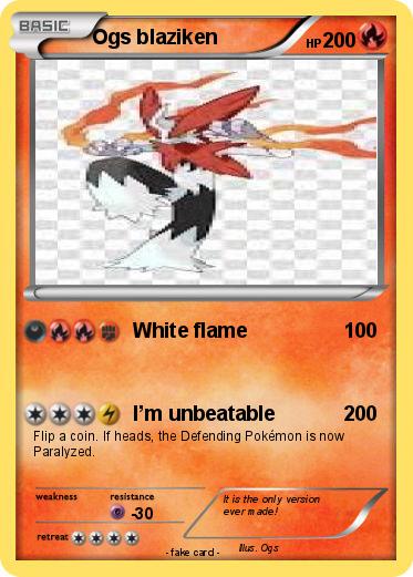 Pokemon Ogs blaziken