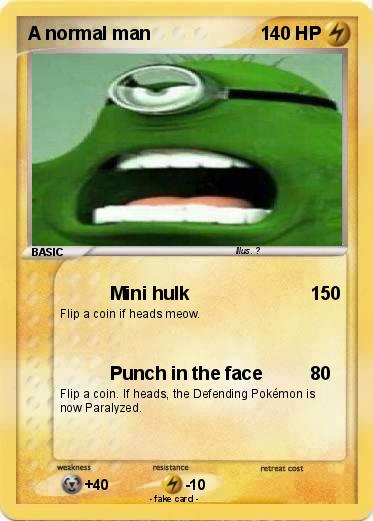 Pokemon A normal man