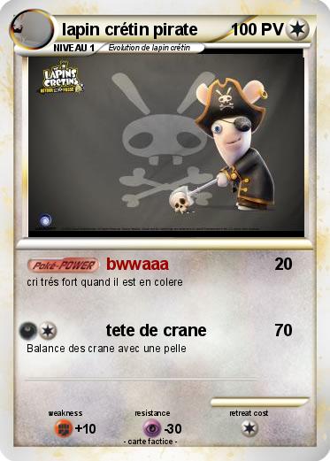 Pokemon lapin crétin pirate