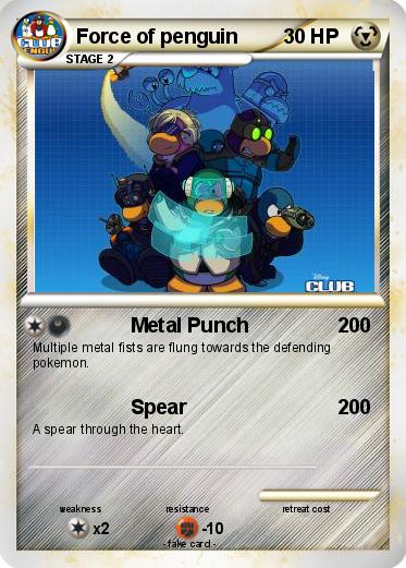 Pokemon Force of penguin