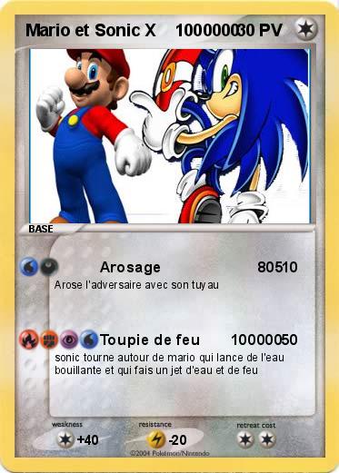 Pokemon Mario et Sonic X    1000000