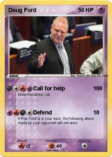 Pokemon Doug Ford