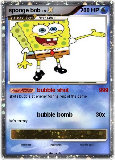 Pokemon sponge bob