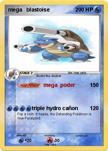 Pokemon mega   blastoise
