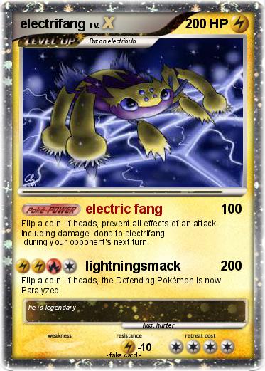 Pokemon electrifang