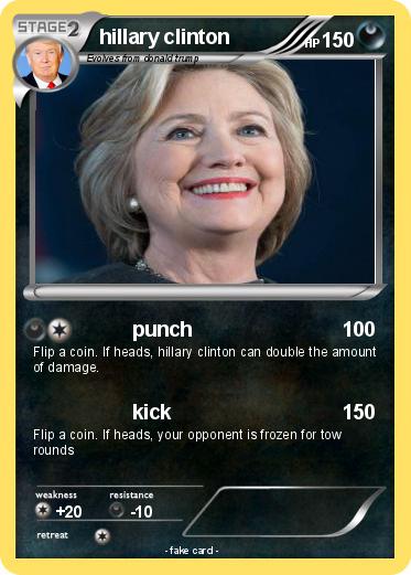 Pokemon hillary clinton