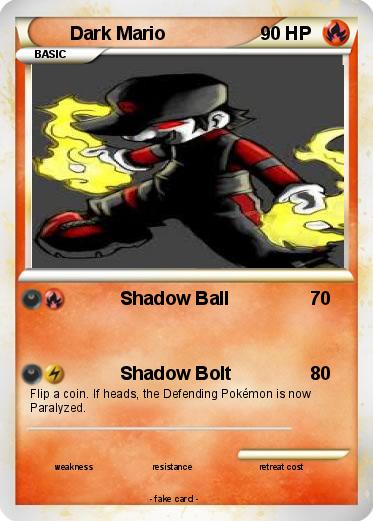 Pokemon Dark Mario