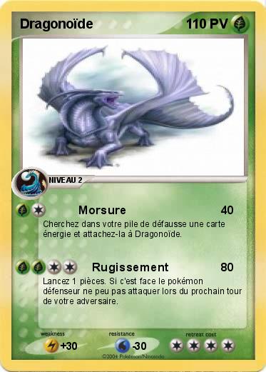 Pokemon Dragonoïde 