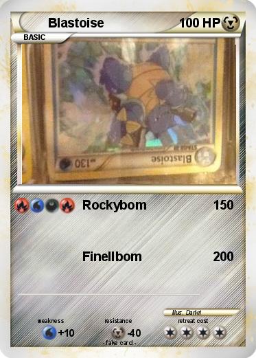 Pokemon Blastoise